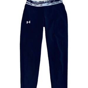Under Armour  Kids Joggers Black Youth Medium